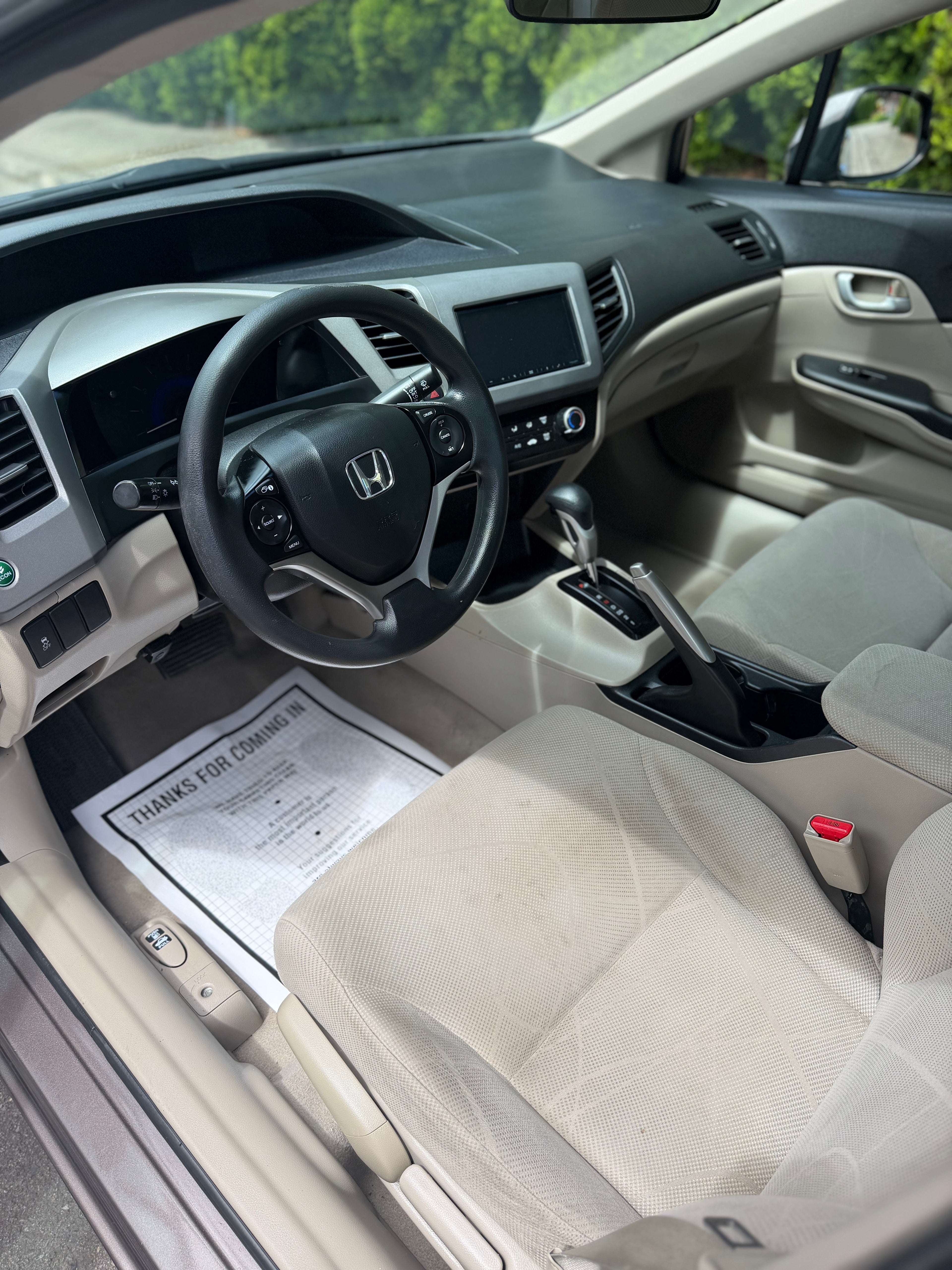 2012 Honda Civic Lx
