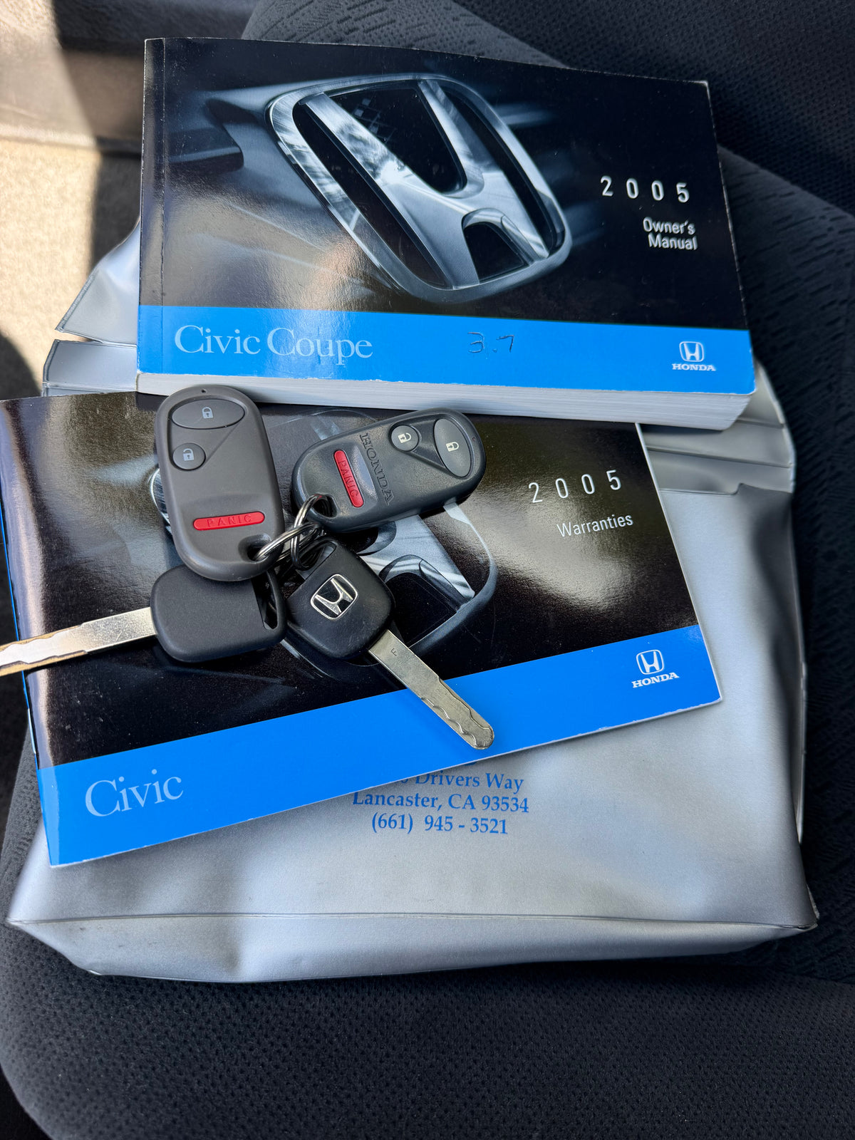 2005 Honda Civic Ex Coupe Manual